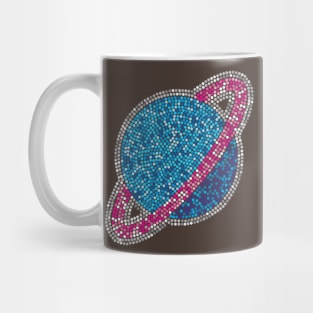 Sequins Planet Mug